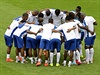 Fotbalisté Hondurasu ped utkáním s Francií