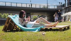 Horké po�así zaplavilo celou republiku