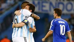 Argentina potvrdila proti Bosn roli favorita, prosadil se i Messi
