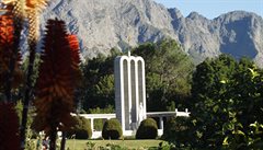 Památník hugenot. Franchhoek.