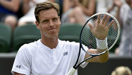 Tomá Berdych úvodní kolo Wimbledonu zvládl.