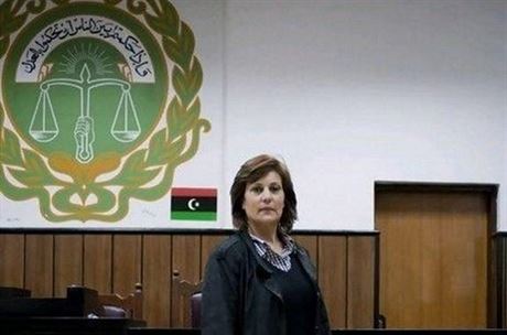 Zavradná libyjská právnika Salva Búkaíkísová.