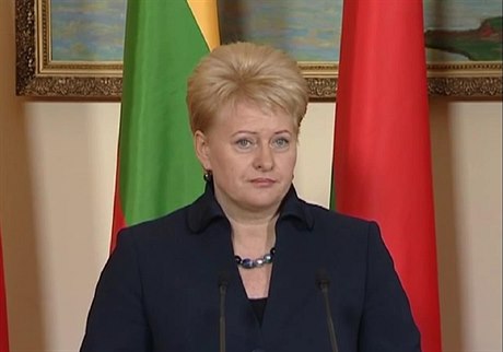 Litevská prezidentka Dalia Grybauskaitéová pirovnala taktiku ruského...