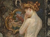 Frantiek Kupka: ena ped obrazem (1903). Olej, lepenka, 45 x 38,5 cm (Galerie...
