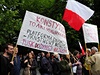 Odposlechová aféra vyvolala v Polsku vlnu protivládních protest.