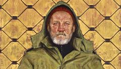 Prestižní výtvarnou cenu BP portrait prize vyhrál portrét bezdomovce 