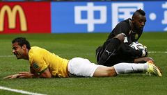 Brazilec Fred po jedné ze zma�ených �ancí.