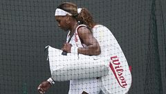 Pora�ená. Serena Williamsová se lou�í s Wimbledonem.