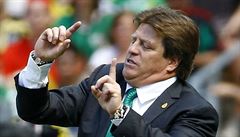 Mexický trenér Miguel Herrera.