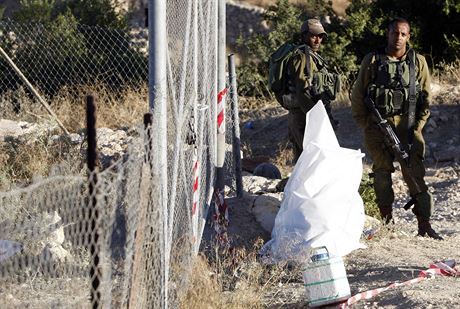 Izraelt vojci u msta Hebron na Zpadnm behu Jordnu