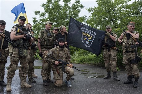 Ukrajintí vojáci (ilustraní snímek).