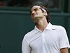 Federer ml namále, nakonec ale pti gamy v ad tvrtý set otoil.