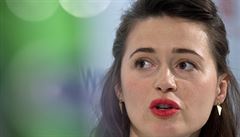 Agnieszka Grochowska, pedstavitelka Walesovy manelky Danuty.