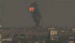 Izraelsk letadla podnikla dalch 160 nlet v Psmu Gazy