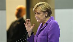 N�mecká kanclé�ka Angela Merkelová.