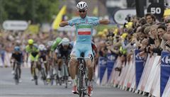 Do žlutého jde po druhé etapě Tour Ital Nibali, držel se i König