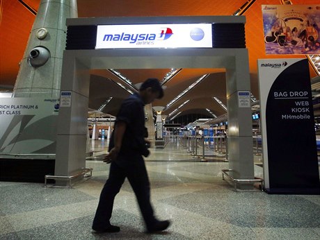 Oblast check-in Malaysia Airlines na letiti v Sepangu