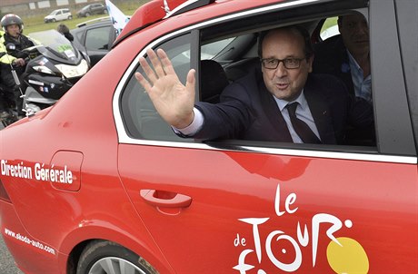 Nejmén oblíbený prezident na nejslavnjím cyklistickém závod Tour de France