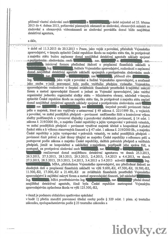 (4) Usnesení Obvodního soudu pro Prahu 1 ve vci Jana Pohnka obvinného v...