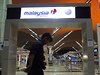 Oblast check-in Malaysia Airlines na letiti v Sepangu