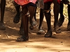 Sem jet boty od bati nepronikly. Samburu, Kea.