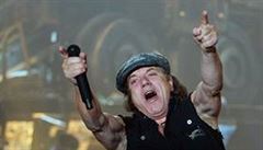 Zpvák australské skupiny AC/DC Brian Johnson