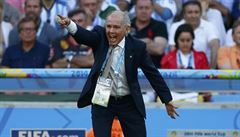 Argentinský kou Alejandro Sabella.