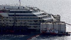 Vrak má být odtaen od ostrova Giglio do janovského pístavu.