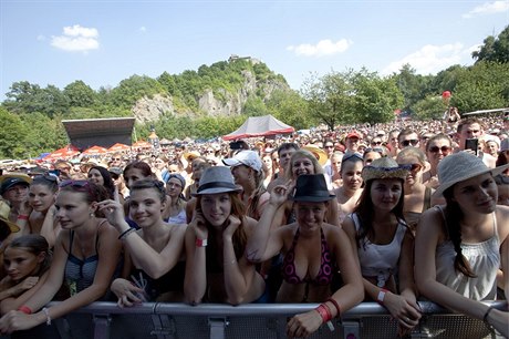 Festival Hrady CZ na Kuntické hoe.