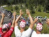 Momentka ze 17. etapy Tour de France.