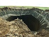 Na Sibii objevili záhadný ohromný kráter.