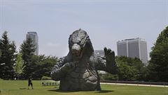 V centru Tokia je v rámci premiéry remaku o slavné p�í�e�e letos slavící 60 let...