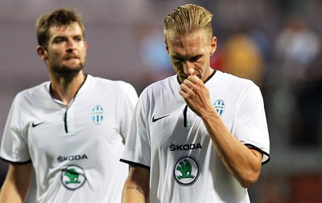 Mladá Boleslav - Olympique Lyon. Smutný Antonín Rosa po zápase.