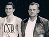 Basketbalová drustva na Akademických hrách v Paíi v roce 1947.