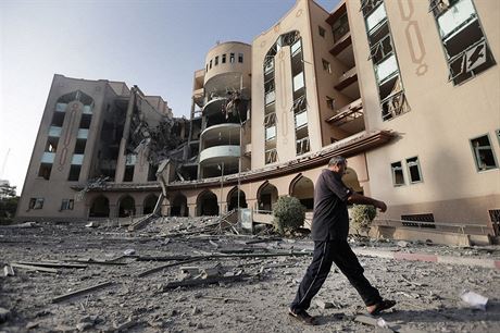 Islámská univerzita v Gaze po izraelských náletech