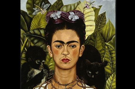 Frida Kahlo, autoportrét z roku 1940