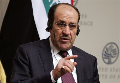 Souasný irácký premiér Núrí Málikí.