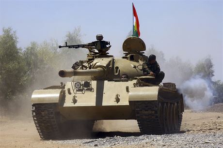 Ofenziva kurdských jednotek pemerg proti radikálm z Islámského státu je...