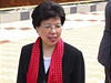 Margaret Chan, prezidentka Svtové zdravotnické organizace (WHO), pijídí na...