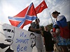 Demonstranti volají po záchran ruského národa
