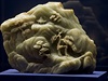 Horská scenérie vyezaná v nefritu z období dynastie ching
