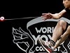Tomoduki Kaneko z Japonska ve finále mistrovství svta v jojování 9. srpna v...