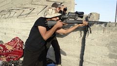 Irácké jednotky bojují s islamisty (ilustraní fotografie).