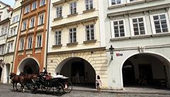 Blok dom� na Malém nám�stí, který bude nyní Praha pronajímat...