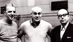 Fotka z roku 1984 ukazuje 3 mistry Evropy v basketbalu po tém 40 letech a...