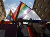 Prague Pride 2014, pochod gayu a lesbiek a LGBT komunity Prahou.