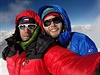 Radek Jaro a Jan Trávníek na vrcholu K2.