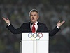 Prezident Mezinárodního olympijského výboru zahajuje olympijské hry mládee v...