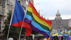 Prague Pride 2014 a vlajka R a gay komunity