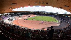Stadion Letzigrund v Curychu.